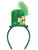 Saint Patrick's Day Green Sequin Leprechaun Hat Head Headband Costume Accessory