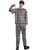 Adults Mens Black And White Striped Prisoner Outfit Costume