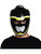 Childs Mighty Morphin Power Rangers Black Vacuform Mask Costume Accessory