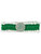 St. Patrick's Day Green And White Irish Arm Or Leg Band Garter Costume Accessory