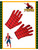 Spiderman Spider-Man Childs Costume Accessory Gloves