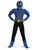 Child Blue Power Rangers Samurai Deluxe Muscle Costume