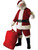 Adult Mens Deluxe Ultra Velvet Santa Claus Costume XL Plus Size 44-48