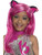 Girls Monster High Catty Noir Frights Camera Action Wig Costume Accessory