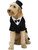 Gentleman's Pup Fancy Black Top Hat For Pet Dog Costume Accessory