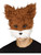 Adults Killer Fox Scary Wild Forest Animal Mask Costume Accessory