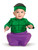 The Incredible Hulk Baby Bunting Costume And Hat Newborn 0-6