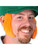 4.5" St Patricks Day Orange Mutton Chops Side Burns Costume Accessory