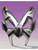 Adult Silver Demon Devil Costume Half Mask