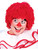 Mens Short Red Rag Doll Raggedy Andy Costume Yarn Wig