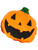 Plush Orange 5" Stuffed Pumpkin Carved Jack-O-Lantern Halloween Decoration