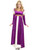 Adult's Womens Lady Of Camelot Dark Age Renaissance Purple Dress Costume
