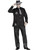 Adult's Mens Sleeping With The Fishes Undead Zombie Gangster Costume