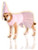 Big Dogs Cute Pink Fairy Tale Princess Pup Dog Pet Costume