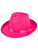 Adults 1920s Gangster Pink Fabric Fedora Hat Costume Accessory