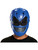 Child's Boys Power Rangers Movie Blue Ranger Vacuform Mask Costume Accessory