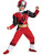 Child's Boys Power Rangers Ninja Steel Red Ranger Muscle Costume