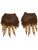 Mens Werewolf Latex Claw Hands Gloves Costume Accessory