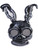 Adult's Undead Zombie Animal Dark Bunny Mask Costume Accessory