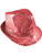 Adults Pink Light Up Sequin Gangster Fedora Hat Costume Accessory