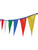 100' Assorted Color Flag Pennant Streamer String Banner Decoration