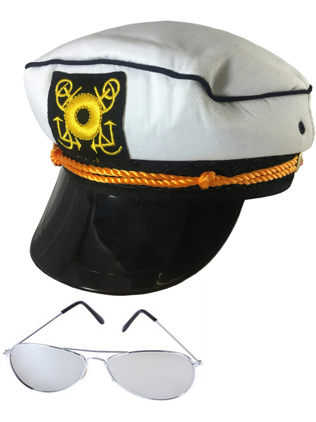 Captains hat - adjustable baseball cap by Thorness