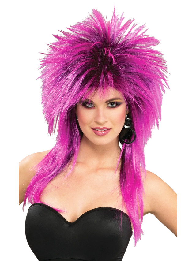 Purple Punk Rock Wig 