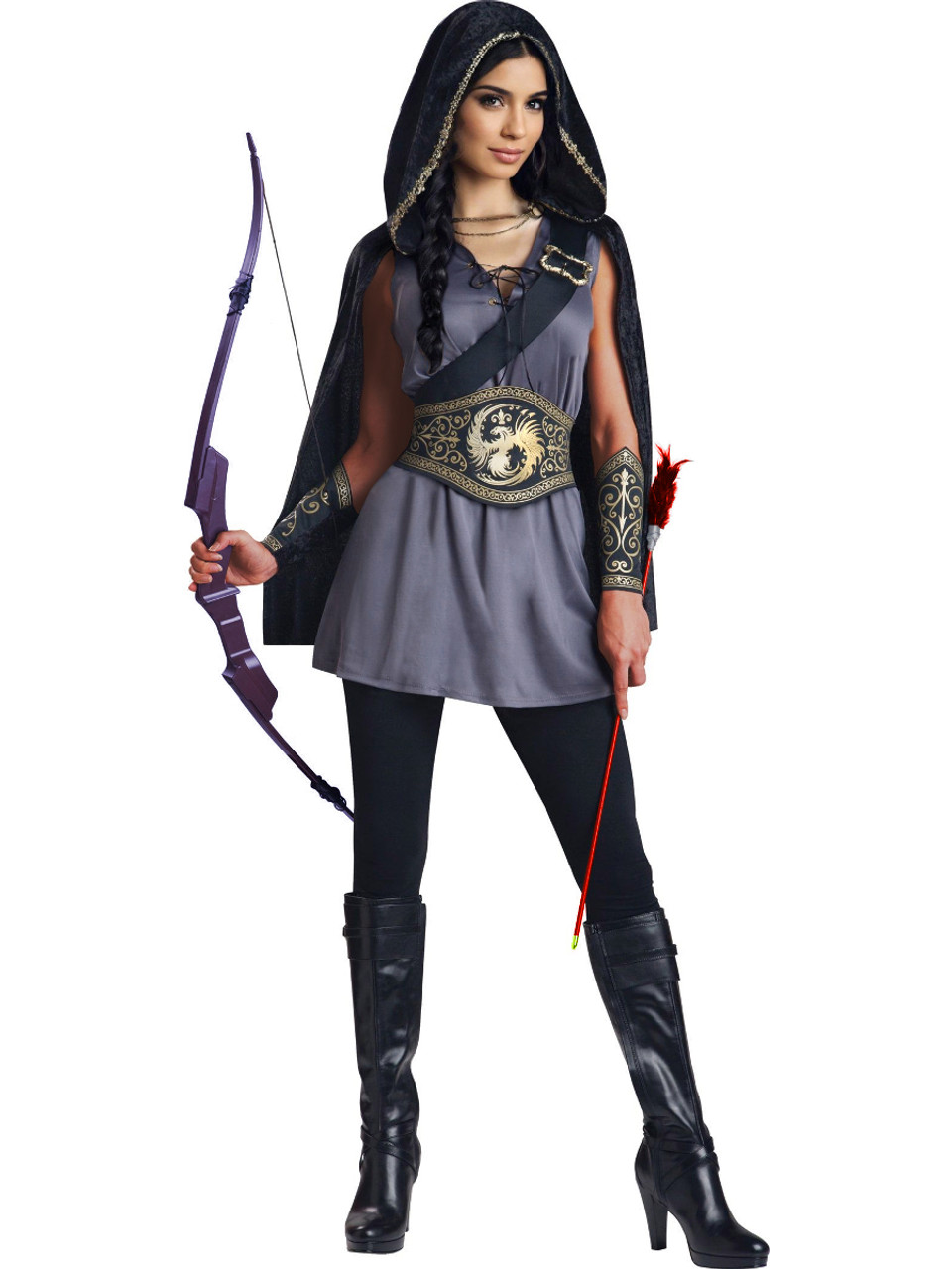 Medieval Fantasy Huntress Women's Costume