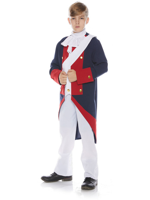 American Revolutionary War General Boys Costume