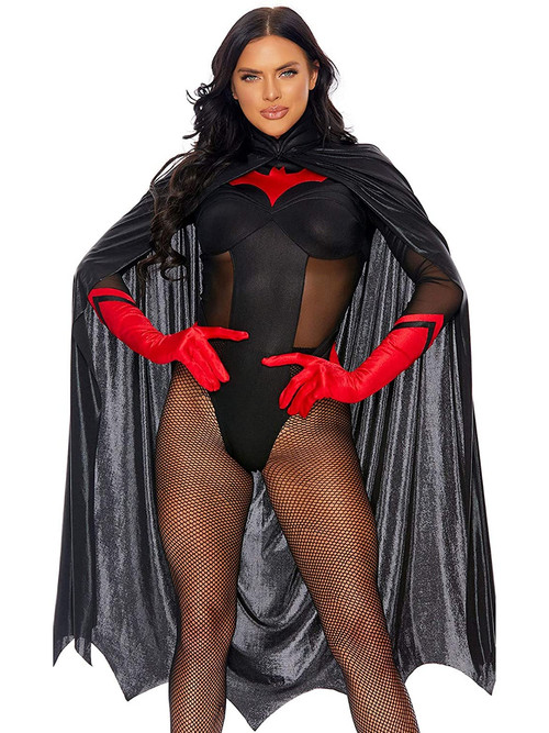 Adult Women's Darque Nights Superhero Costume