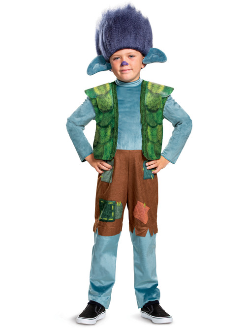 Trolls World Tour Branch Deluxe Boy's Costume