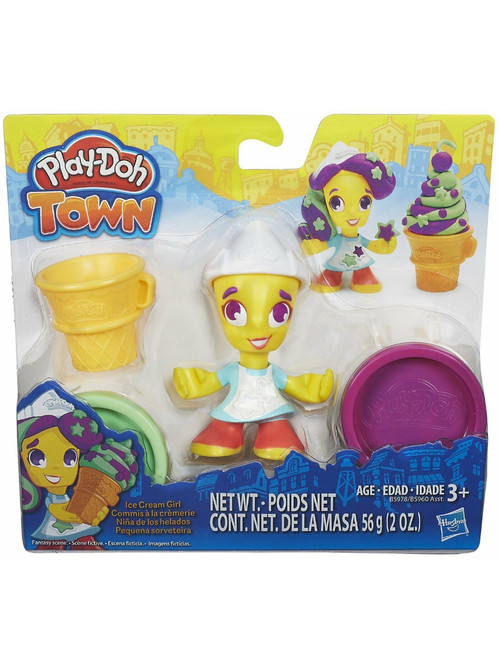 Play-Doh Town Ice Cream Girl Playset