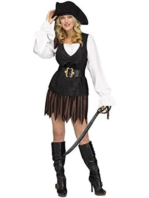 Rustic Pirate Maiden Women's Costume