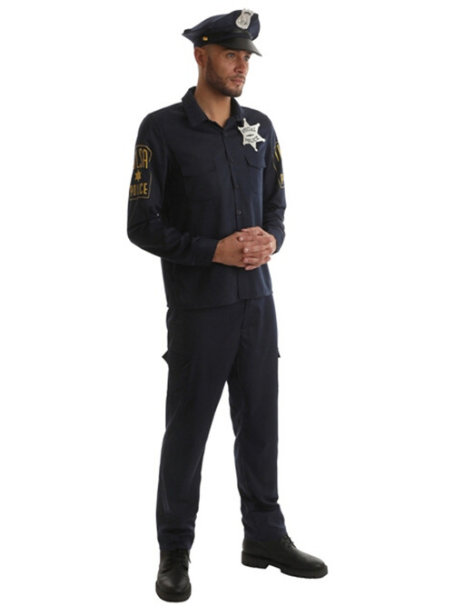 Tulsa Police Officer Men's Costume