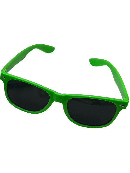 Adult's 80s Green Sunglasses Costume Accessory