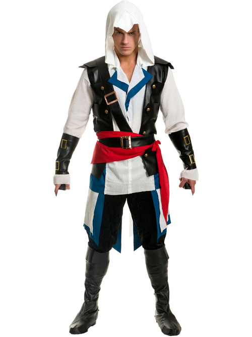 Mens Colonial Creed Assassin Costume