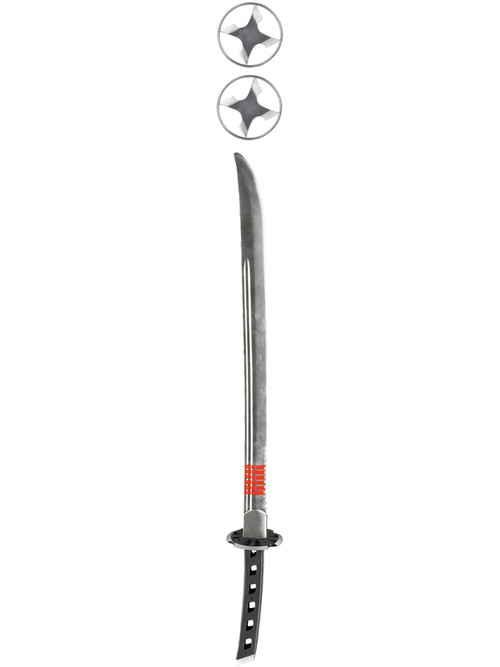 Snake Eyes Sword With Throwing Stars