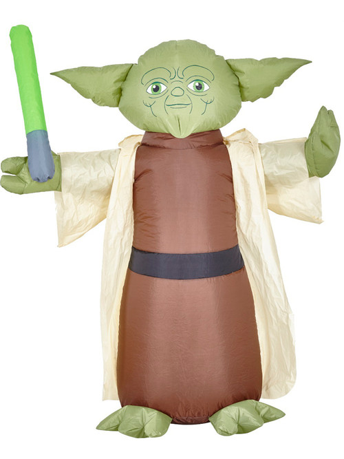 Inflatable Light Up Yoda