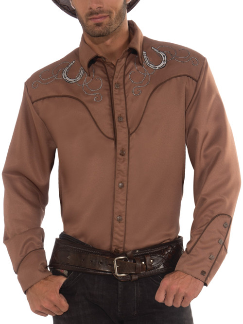 El General Brown Western Shirt 44307 main image 1