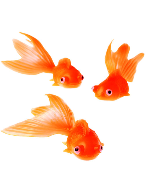 Plastic Goldfish 12 Pack