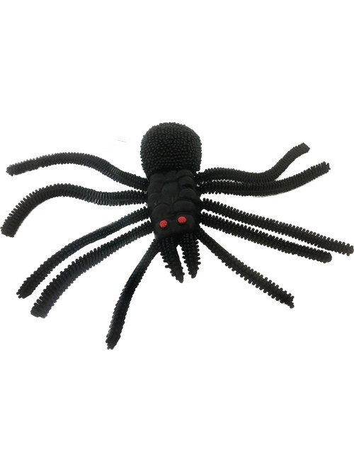 10" Black Rubber Spider