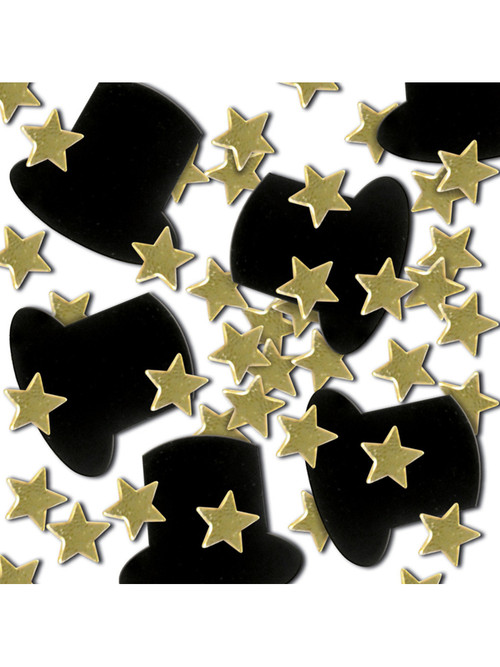 Beistle Fancy Fetti Dots – Gold Konfetti, 4 Beutel Je 1 Unze – Perfekt Für Partys, Tischdekoration & Feiern
