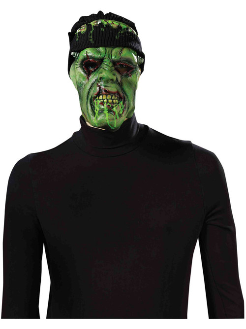 Adult's Biohazard Lab Monster Mask And Hat
