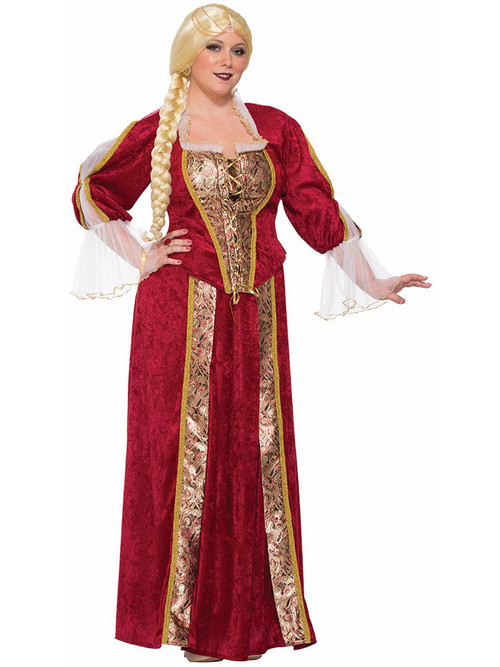 Women's Renaissance Queen Dress XLarge 1822