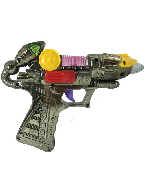 Kid's Light Up Alien Toy Blaster Gun