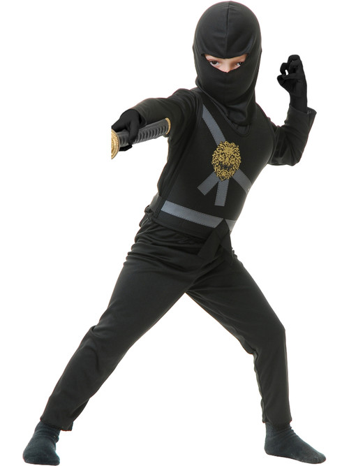 Black Ninja Lion Costume