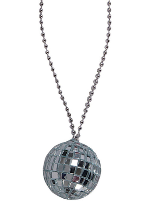 70s Disco Ball Necklace