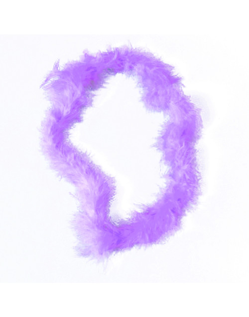 Lot Of 12 44" Fluffy Purple Boas