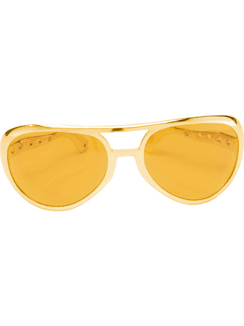 Jumbo Gold Sunglasses