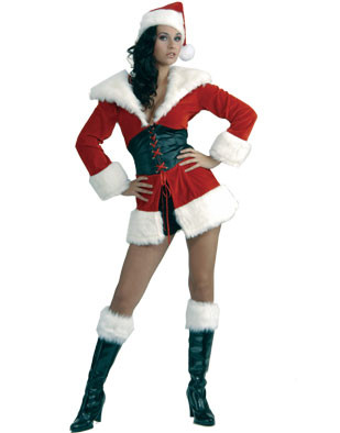 Deluxe Mrs Claus Costume